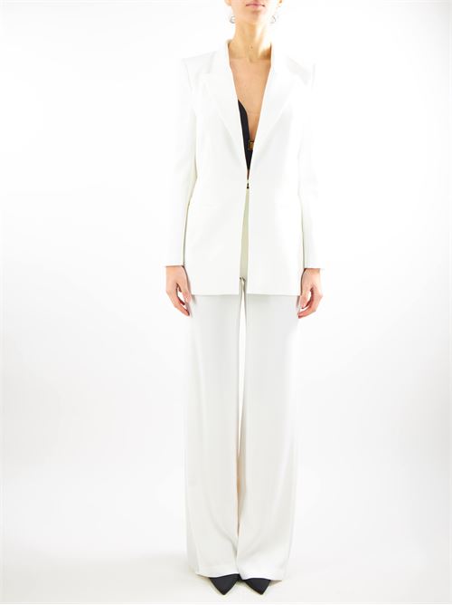 Trouser suit in crêpe fabric Elisabetta Franchi ELISABETTA FRANCHI |  | TP00141E2360